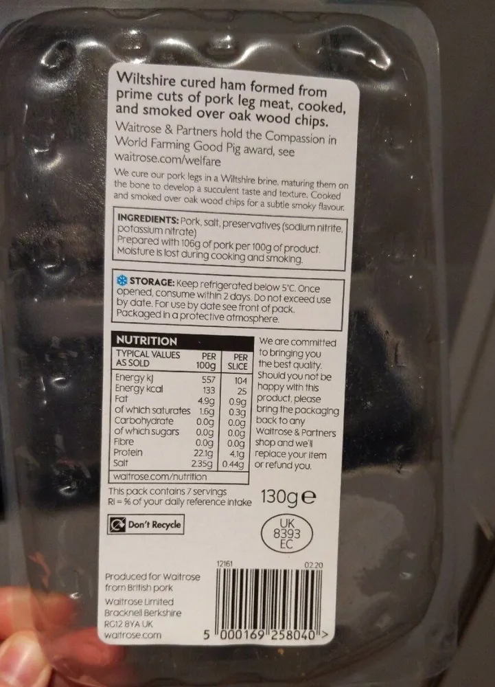 Wiltshire Cured Ham