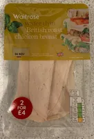 Wafer thin British chicken breast