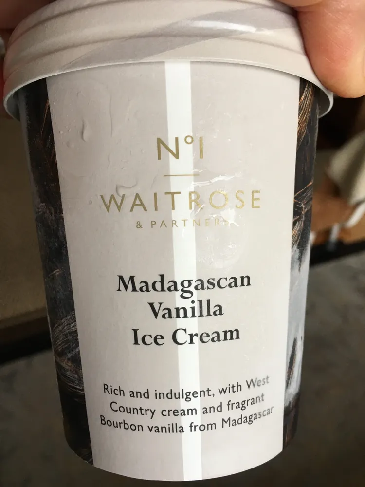 Madagascan Vanilla Ice Cream