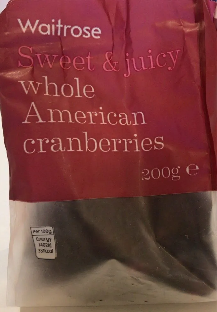 Whole American Cramberries