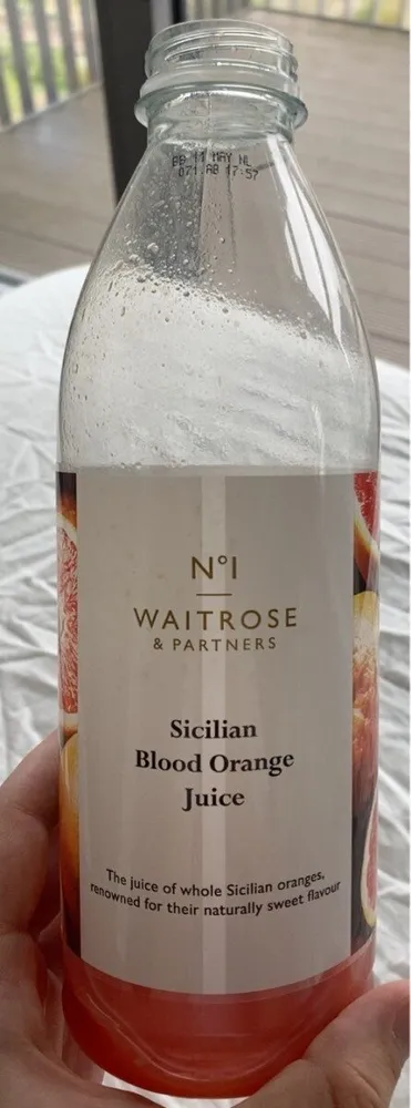 Sicilian Blood Orange Juice