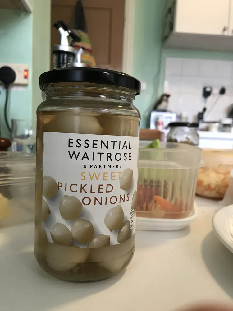 sweet pickled onions