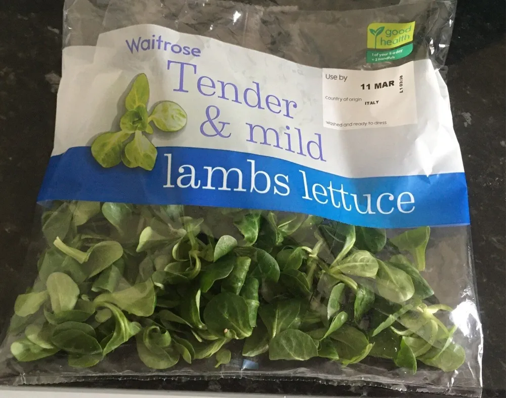 Tender & mild lambs lettuce