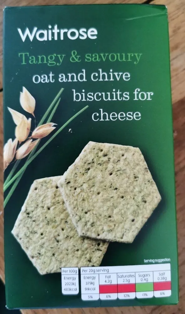 Oat and chi e biscuits