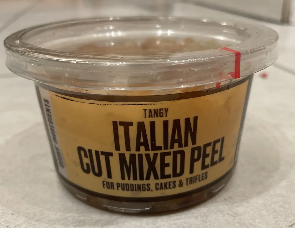 Italian cut mixed peel