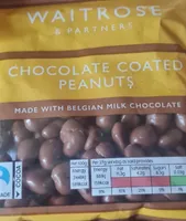 Chocolate coated peanuts