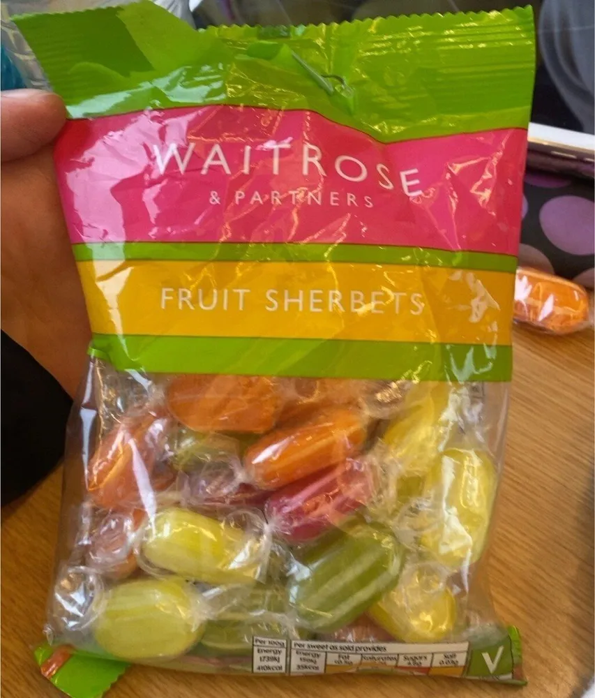 Fruit sherbets