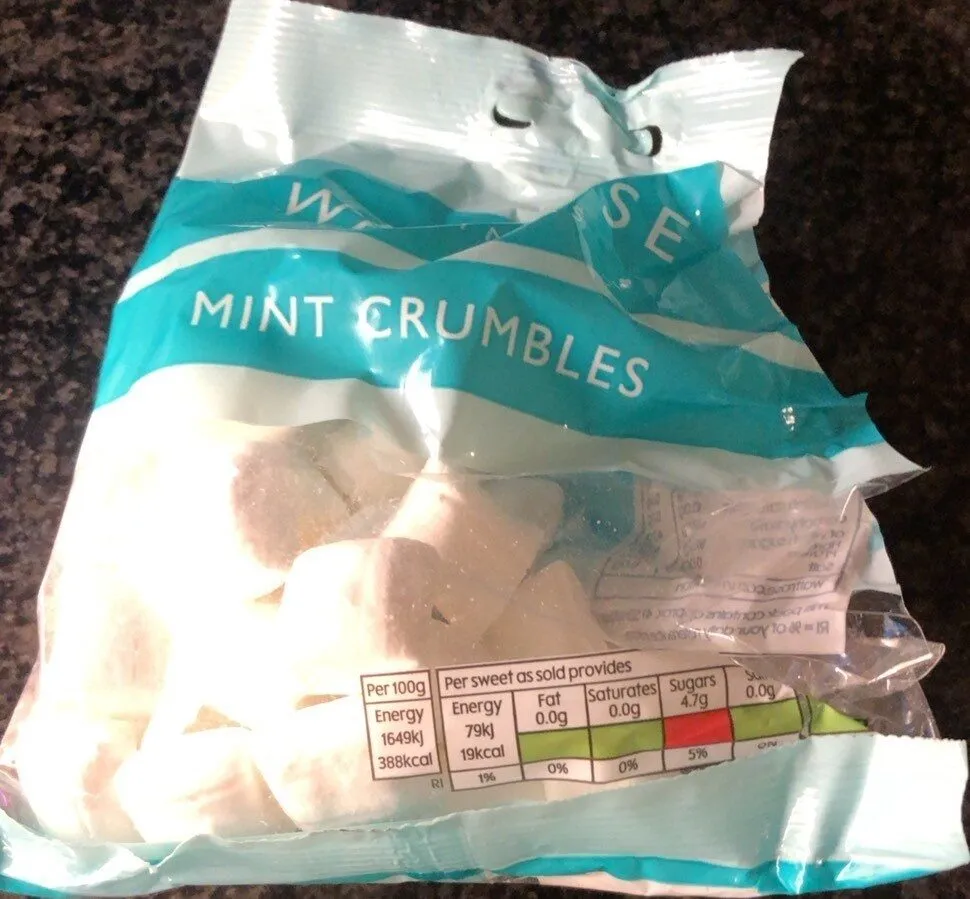 Mint crumbles