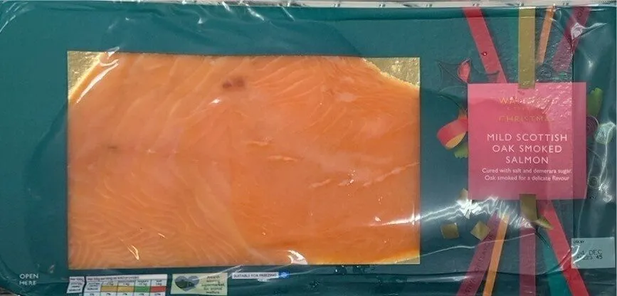 Mild Scottish Oak Smoked Salmon