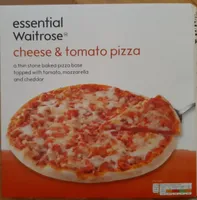 Essential Waittose cheese & tomato pizza