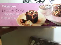 rich& gooey chocolate cupcakes