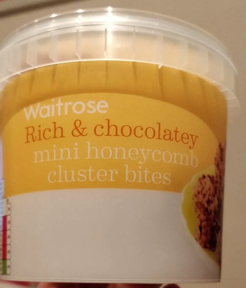 Waitrose Mini Honeycomb Cluster Bites