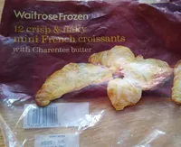 Crisp and flaky mini French croissants