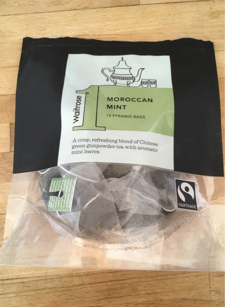 Waitrose 1 Moroccan Mint Tea Bags X15