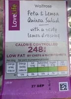 Feta & Lemon Quinoa Salad