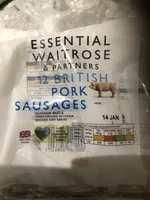 12 British Pork Sausages