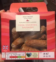 Pork cocktail sausages