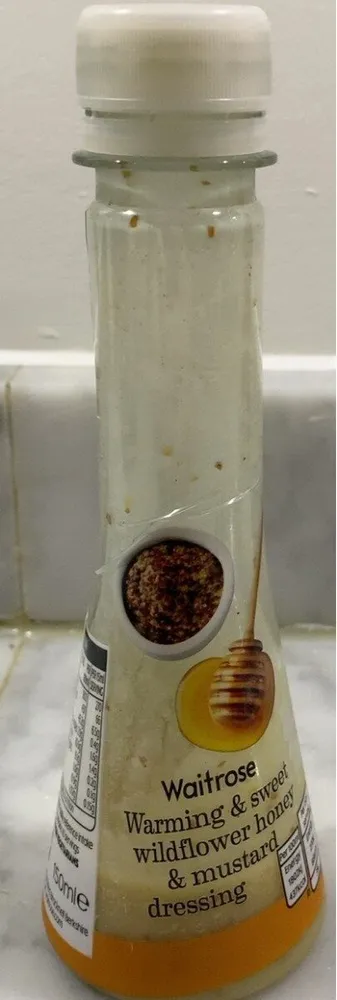 Warming & Sweet wildflower honey & mustard dressing
