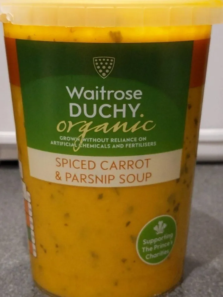 Spiced carrot & parsnip soup