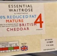Reduced fat - mature British Cheddar