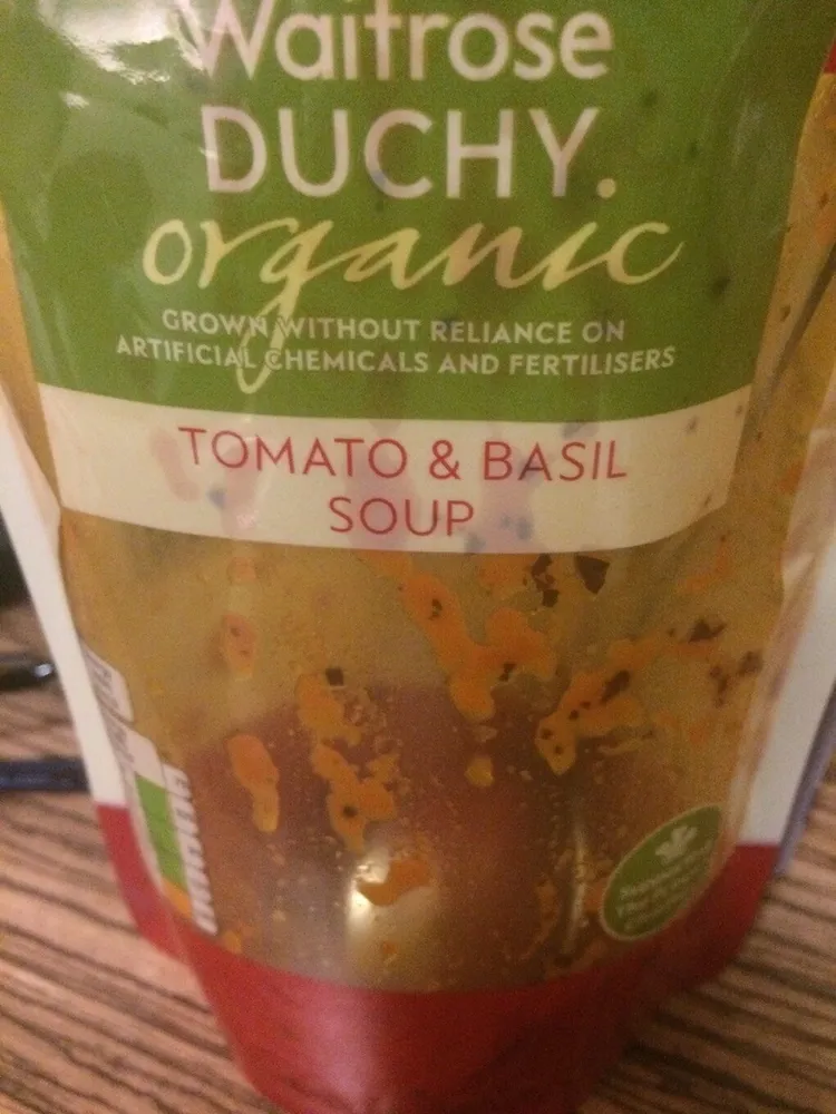 Waitrose Duchy Tomato & Basil Soup