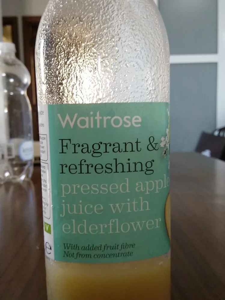 Pressed Apple Juice with Elderflower 1 Litre