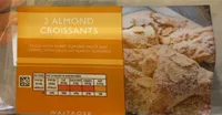 2 almond croissants