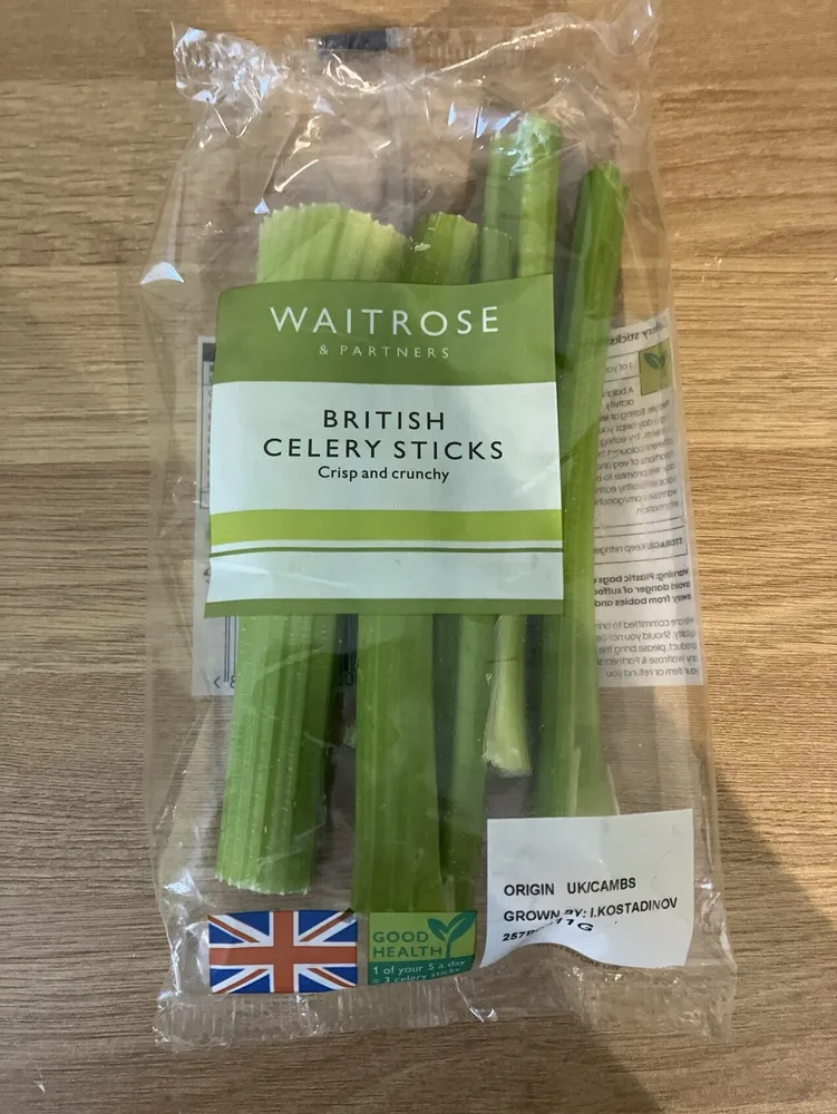 british celery sticks