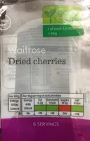 Dried cherries