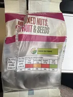 mixed nuts, fruits & seeds