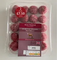 Venison meatballs