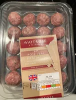 20 rose veal meatballs