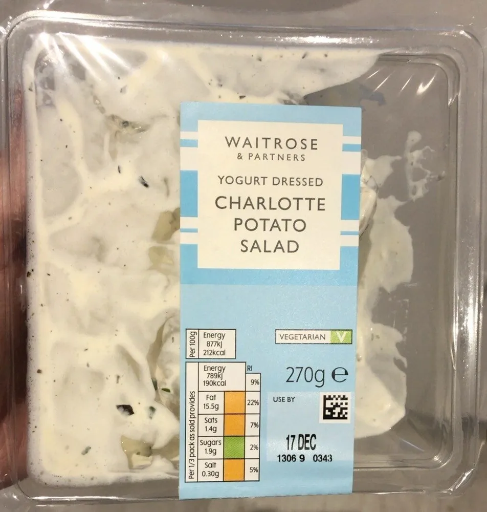 Charlotte Potato salad