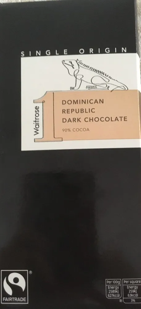 Dominican republic dark chocolate