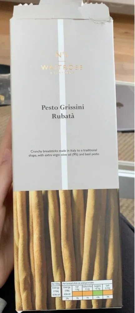 Pesto Grissini Rubatà