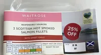 Scottish hot smoked sweet chilli salmon