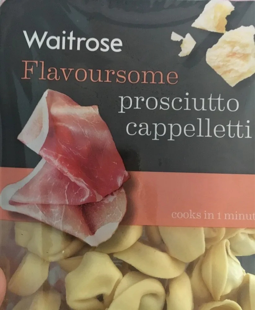 Prosciutto cappelletti