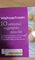 10 oriental vegetable snacks