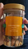 caramelised nuts with a hint of salt