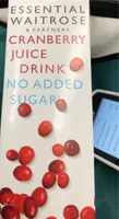 Cranberry juice drink
