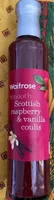 Smooth Scottish raspberry & vanilla coulis