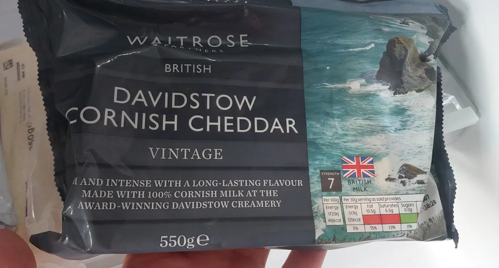 Davidstow Cornish Cheddar (Vintage)