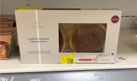 2 salted caramel and chocolate tarts