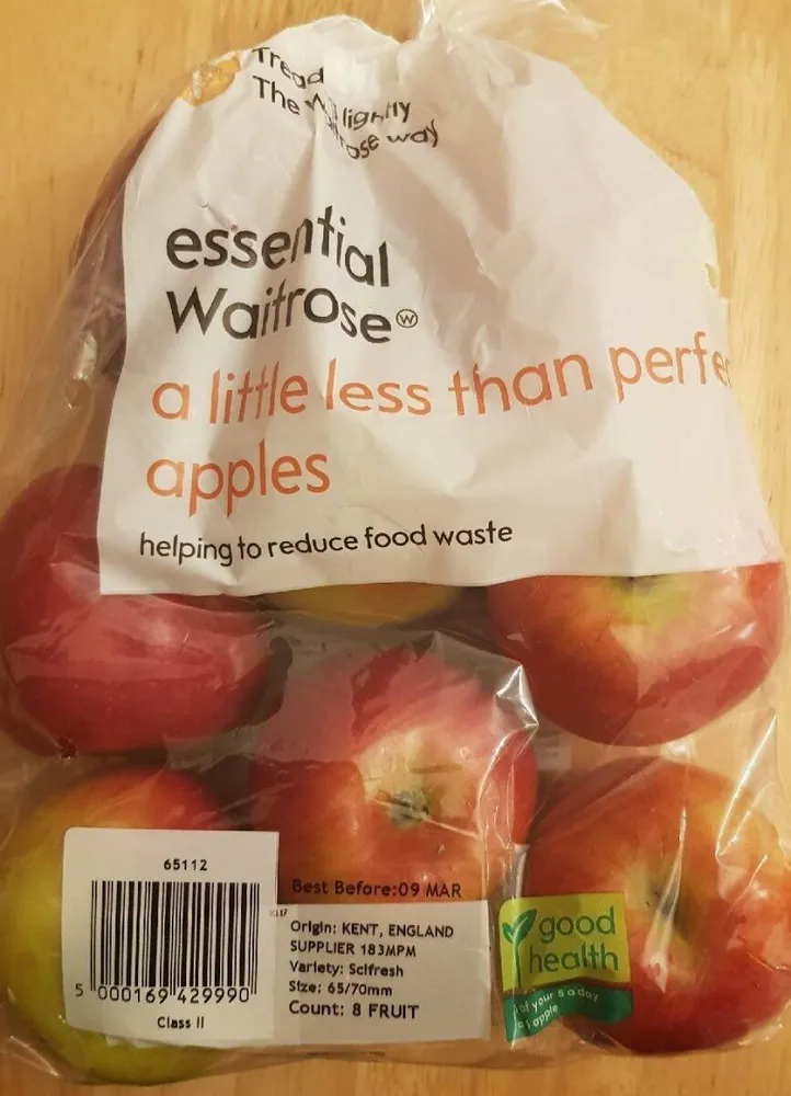 A little less than perfect apples