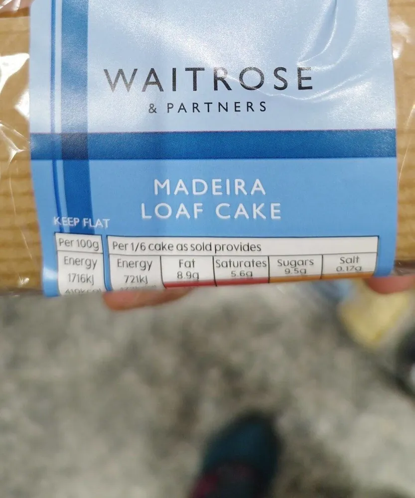 Madeira loaf cake