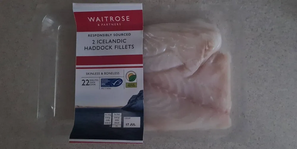 2 Icelandic Haddock Fillets