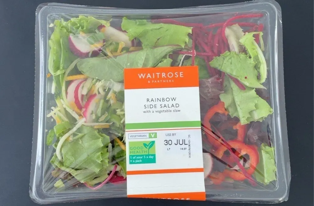 Rainbow Side Salad