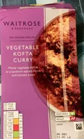 Vegetabke kofta curry
