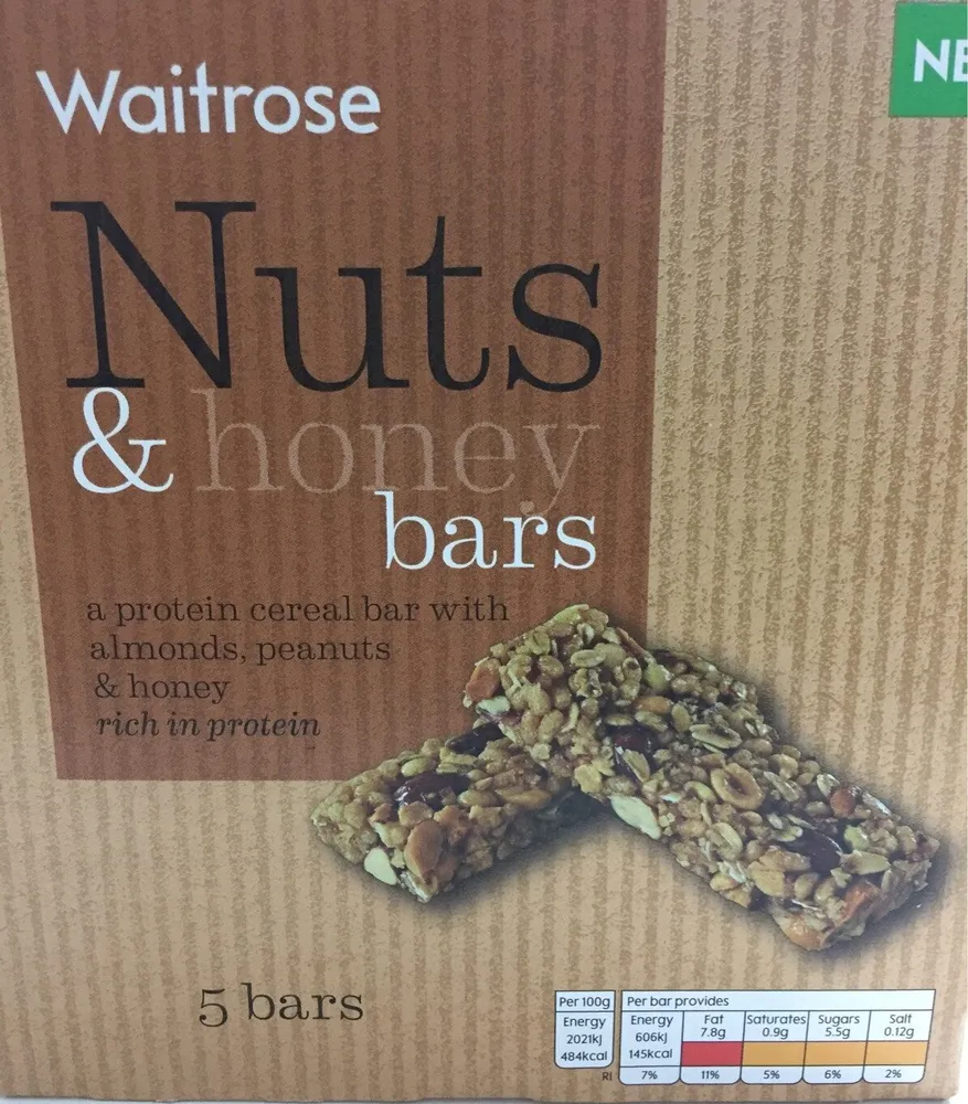 Nuts and honey bars