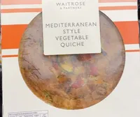 MEDITERRANEAN STYLE VEGETABLE QUICHE